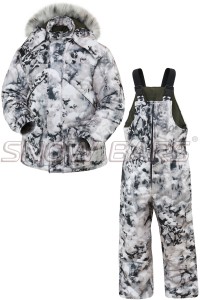 Костюм зимний "Hunter Premium" (белый лес) 