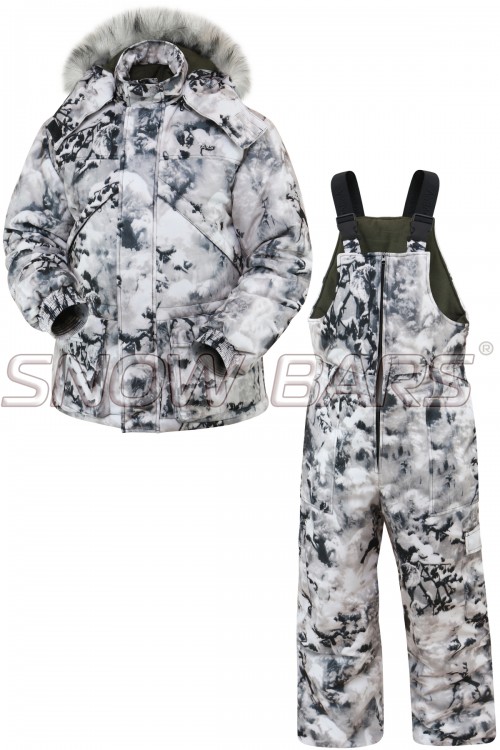 Костюм зимний "Hunter Premium" (белый лес) 