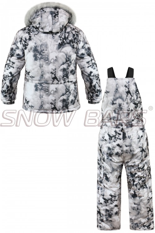 Костюм зимний "Hunter Premium" (белый лес) 